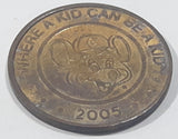 2005 Chuck E. Cheese No Cash Value Gaming Game Token Metal Coin