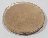 Blank Brass Look Metal Token Coin