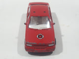 Unknown Brand #121 Fire Dept Rescue Unit Red Sedan Die Cast Toy Car Vehicle