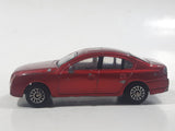 Unknown Brand C3 Sedan Dark Red Die Cast Toy Car Vehicle