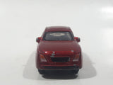 Unknown Brand C3 Sedan Dark Red Die Cast Toy Car Vehicle