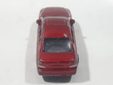 Unknown Brand C3 Sedan Dark Red Die Cast Toy Car Vehicle