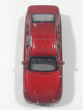 Unknown Brand C3 Sedan Dark Red Die Cast Toy Car Vehicle