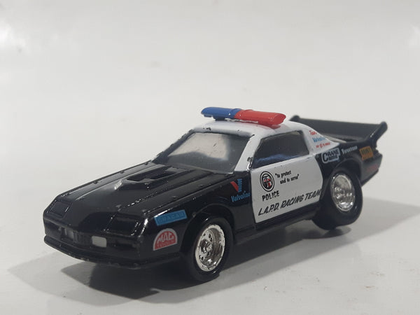 1995 Playing Mantis Johnny Lightning NHRA Dragsters 1992 Camaro Tony Foti L.A.P.D. Racing Team Police Black and White Die Cast Toy Car Vehicle