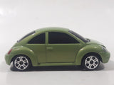 Maisto VW Volkswagen New Beetle Green Die Cast Toy Car Vehicle