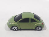 Maisto VW Volkswagen New Beetle Green Die Cast Toy Car Vehicle