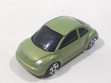 Maisto VW Volkswagen New Beetle Green Die Cast Toy Car Vehicle