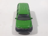 2010 Matchbox Construction 2000 Chevrolet Suburban Green Die Cast Toy Car Vehicle
