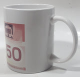 Novelty $50 Canadian Bill Currency Cash Money Ceramic Coffee Mug