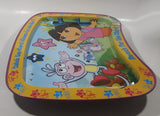 2003 Viacom Nickelodeon Jr Dora The Explorer Reach For The Stars! Metal Folding TV Dinner Lunch Tray