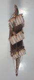 Vintage Charles Morgan Wood Tall Whaling Ship Model 8" Long