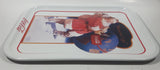 1991 Coca Cola "Wherever I go" Santa Claus Themed 1983 Painting by Haddon Sundblom 10 1/2" x 13 3/4" Metal Beverage Serving Tray