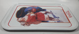 1991 Coca Cola "Wherever I go" Santa Claus Themed 1983 Painting by Haddon Sundblom 10 1/2" x 13 3/4" Metal Beverage Serving Tray