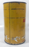 Vintage Shell Aeroshell 100 Avoil Aviation Motor Oil One Quart Metal Can FULL