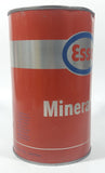 Vintage ESSO Mineralube 20-20W Motor Oil One Quart Orange Metal Can FULL