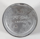 Vintage ESSO Mineralube 20-20W Motor Oil One Quart Orange Metal Can FULL