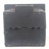 Vintage Bank Building Cast Iron Coin Bank with Cupola Dome Top