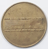 Vintage Famous Players Tech Town Gaming Game Token Metal Coin