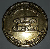 Vintage Famous Players Cineplex Odeon Galaxy No Cash Value Gaming Game Token Metal Coin