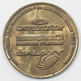 Vintage Famous Players Cineplex Odeon Galaxy No Cash Value Gaming Game Token Metal Coin