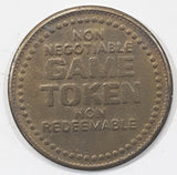 Clown Themed No Cash Value Non Negotiable Non Redeemable Metal Game Token Coin