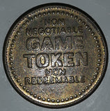 Clown Themed No Cash Value Non Negotiable Non Redeemable Metal Game Token Coin