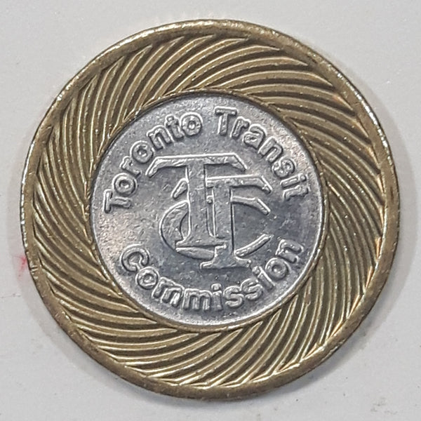 TTC Toronto Transit Commission Valid For One Fare Metal Coin Token