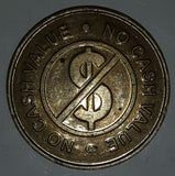 Vacuum Token No Cash Value Metal Coin