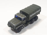 Maisto M-923 A1 National Guard 6 Wheel Army Truck Army Green Die Cast Toy Car Vehicle