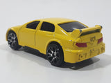 Motor Max 1/64 Scale 6143-6 Yellow Die Cast Toy Car Vehicle