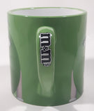 2016 Frankford Candy Mars M & M's Green 4" Tall Ceramic Coffee Mug Cup
