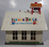 Vintage 1971 Fisher Price Little People 923 Play Family School 12" Long Toy School House Building
