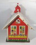 Vintage 1971 Fisher Price Little People 923 Play Family School 12" Long Toy School House Building