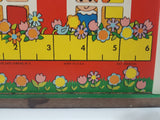 Vintage 1971 Fisher Price Little People 923 Play Family School 12" Long Toy School House Building
