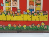Vintage 1971 Fisher Price Little People 923 Play Family School 12" Long Toy School House Building