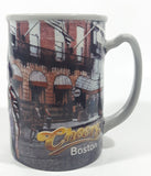 Cheers Boston Where Everybody Knows Your Name... 5" Tall Embossed Ceramic Coffee Mug Cup