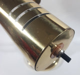 Vintage Curved All Brass Piano Bankers Desk Lamp