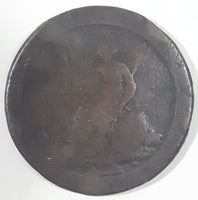 Antique 1700s Britannia King George III Metal Coin