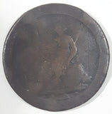 Antique 1700s Britannia King George III Metal Coin