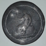 Antique 1700s Britannia King George III Metal Coin