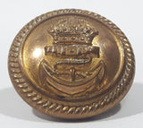 Vintage Kenning London British Royal Navy Brass Button