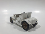 Vintage Matchbox Models of Yesteryear Y-4 1909 Opel Coupe White Die Cast Toy Car Vehicle
