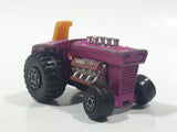 Vintage 1972 Lesney Products Matchbox No. 29 Mod Tractor Magenta Pink Die Cast Toy Car Farming Equipment Machinery Vehicle