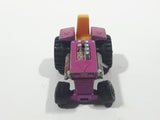 Vintage 1972 Lesney Products Matchbox No. 29 Mod Tractor Magenta Pink Die Cast Toy Car Farming Equipment Machinery Vehicle