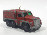 Vintage 1973 Lesney Matchbox Rolamatics No. 16 Badger Orange Radar Truck Die Cast Toy Car Vehicle