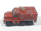 Vintage 1973 Lesney Matchbox Rolamatics No. 16 Badger Orange Radar Truck Die Cast Toy Car Vehicle