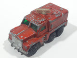 Vintage 1973 Lesney Matchbox Rolamatics No. 16 Badger Orange Radar Truck Die Cast Toy Car Vehicle