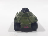 Vintage 1973 Lesney Matchbox Rolamatics No. 73 Weasel Tank Army Olive Green Die Cast Toy Car Vehicle