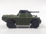 Vintage 1973 Lesney Matchbox Rolamatics No. 73 Weasel Tank Army Olive Green Die Cast Toy Car Vehicle