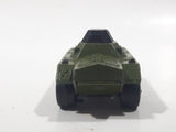 Vintage 1973 Lesney Matchbox Rolamatics No. 73 Weasel Tank Army Olive Green Die Cast Toy Car Vehicle